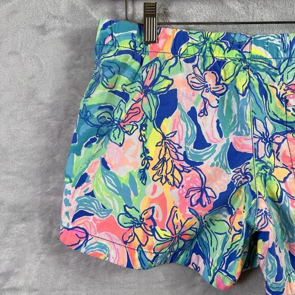 Lilly Pulitzer Shorts Women's XS Multicolor Floral Botanical Vacation Summer - Picture 12 of 13